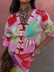 Never Fully Dressed Pink Dallas Cardigan - Image 3 of 5