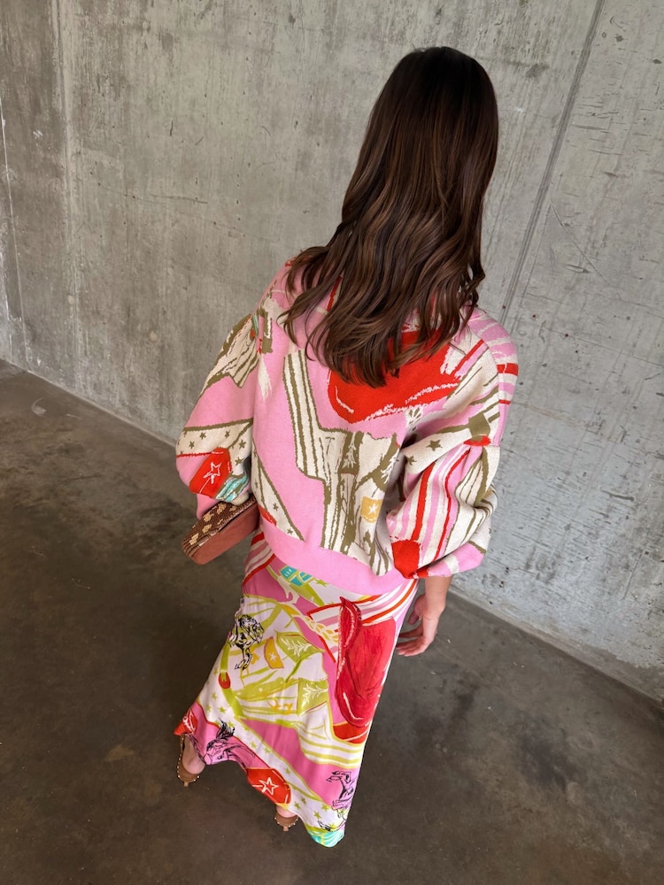 Never Fully Dressed Pink Dallas Cardigan - Image 5 of 5