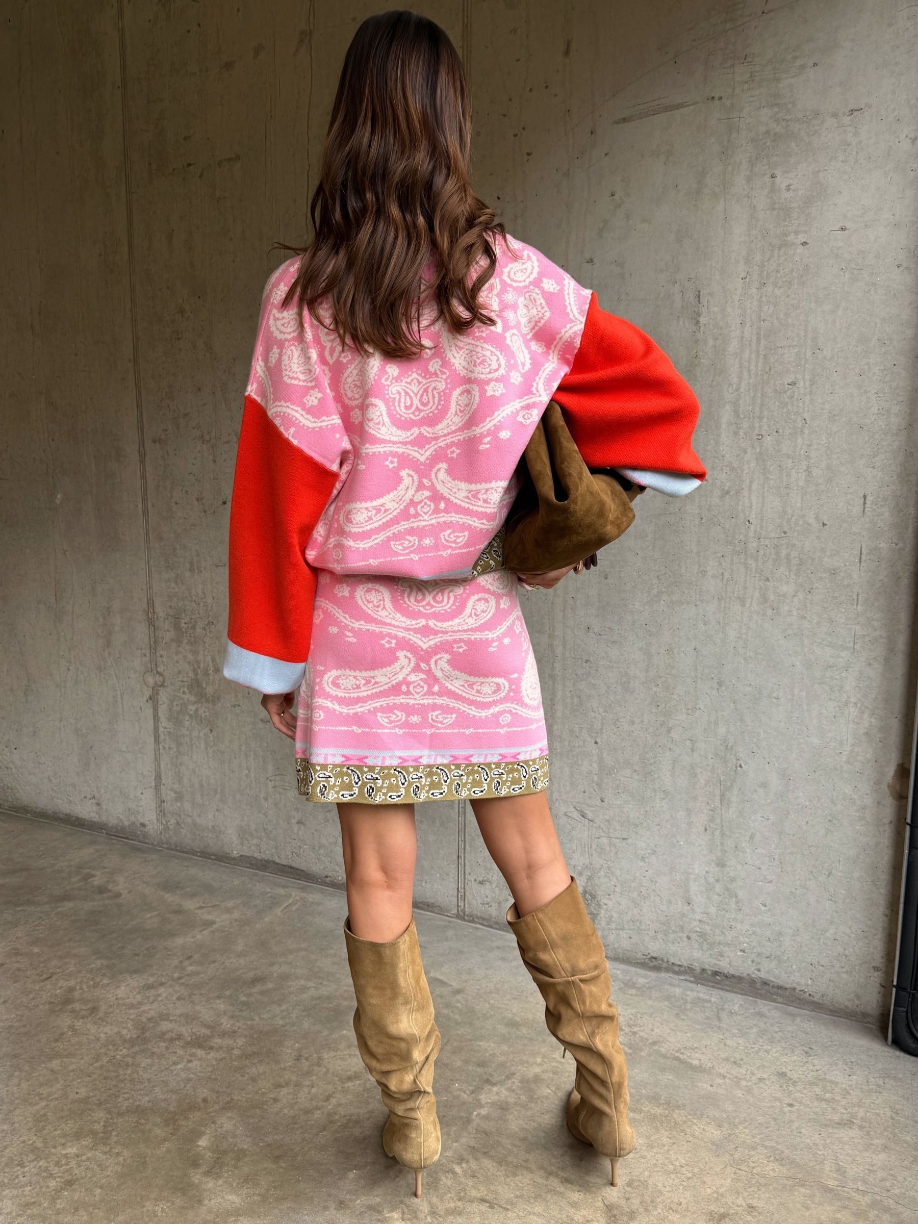 Buy Never Fully Dressed Pink Splice Bandana Cardigan from Next USA