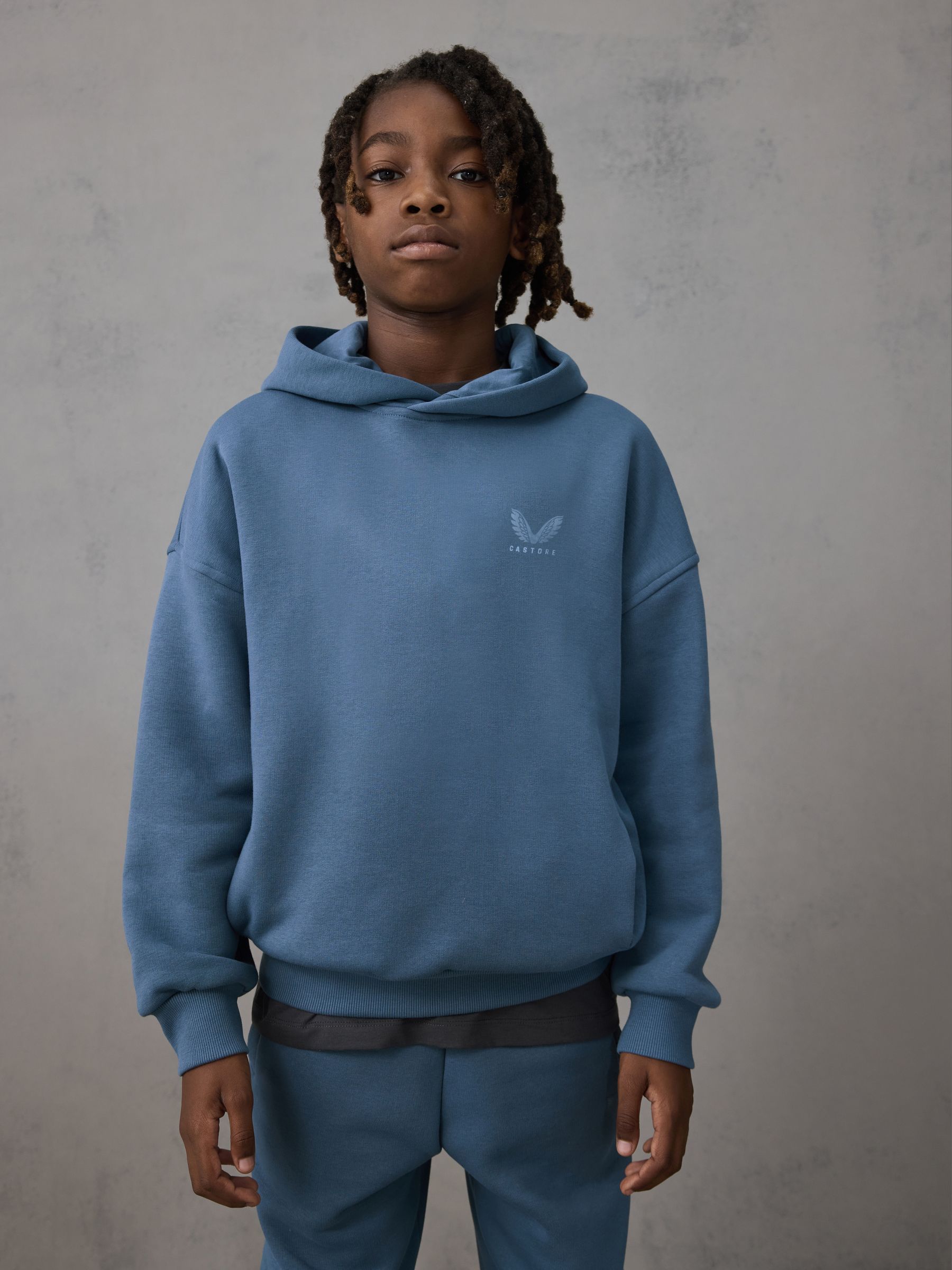 Buy Castore Navy Oversized Hoodie and Joggers Set from the Next UK