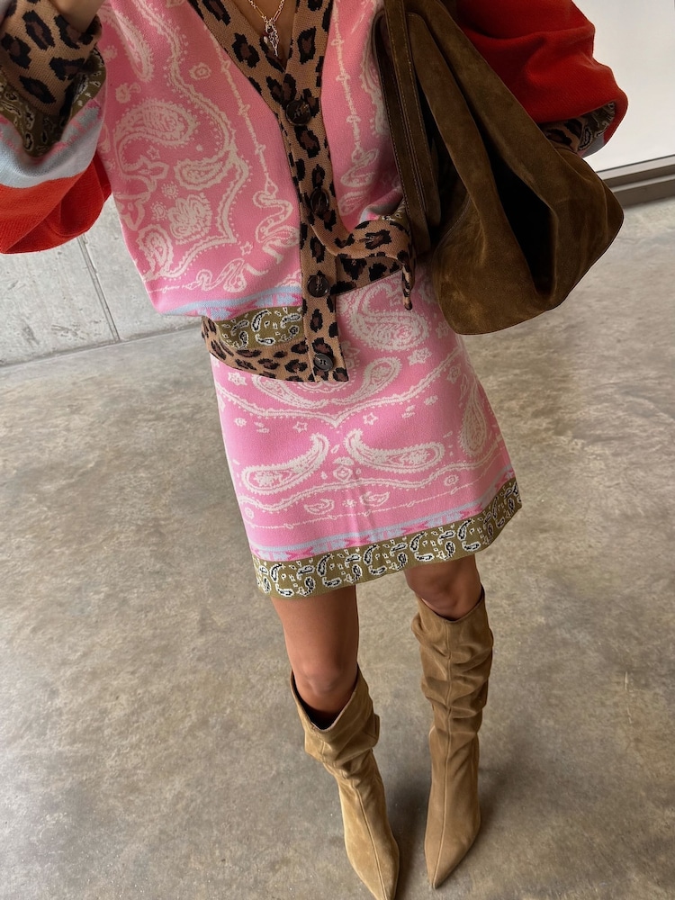 Never Fully Dressed Pink Bandana Jake Skirt - Image 2 of 6