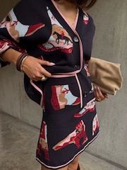 Never Fully Dressed Blue Cowboy Boots Jake Skirt - Image 5 of 5