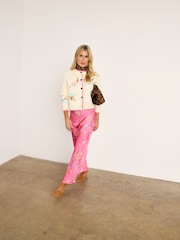 Never Fully Dressed Cream Western Icons Mini Cheryl Cardigan - Image 1 of 6