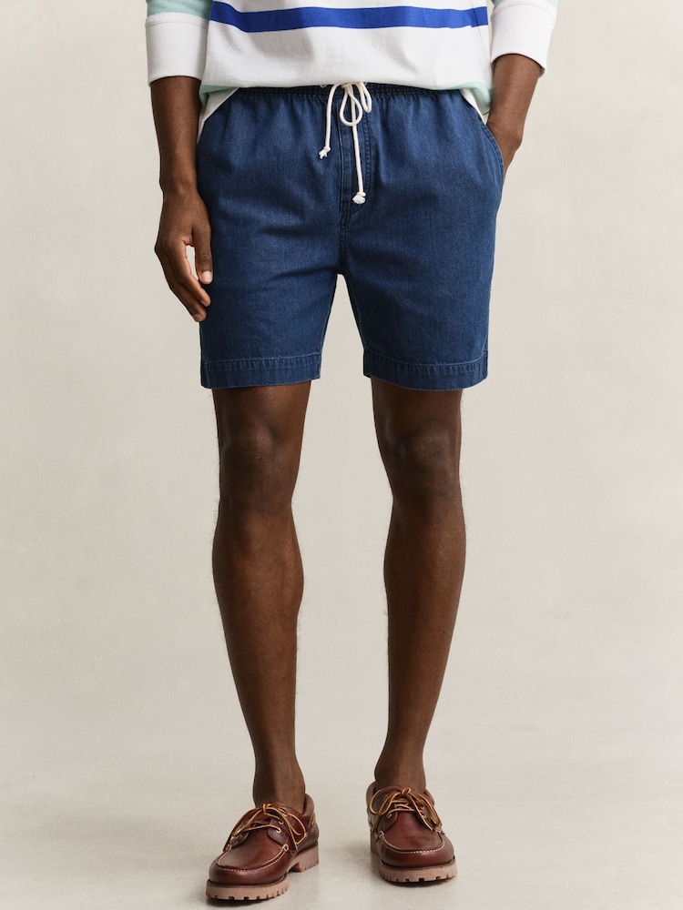 GANT Denim Drawstring Shorts - Image 1 of 7