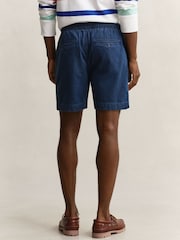 GANT Denim Drawstring Shorts - Image 2 of 7
