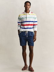 GANT Denim Drawstring Shorts - Image 4 of 7