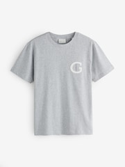 GANT Grey G Badge T-Shirt - Image 1 of 1