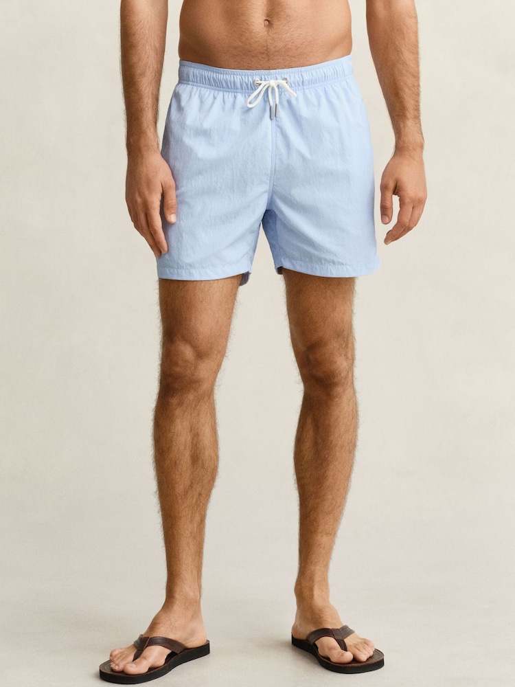 GANT Blue Shield Logo Swim Shorts - Image 1 of 6 GANT Blue Shield Logo Swim Shorts - Image 1 of 6