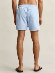 GANT Blue Shield Logo Swim Shorts - Image 2 of 6
