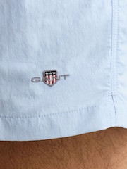 GANT Blue Shield Logo Swim Shorts - Image 4 of 6