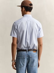 GANT Light Blue Classic Poplin Shirt - Image 3 of 7