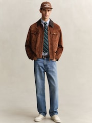 GANT Light Blue Classic Poplin Shirt - Image 4 of 7