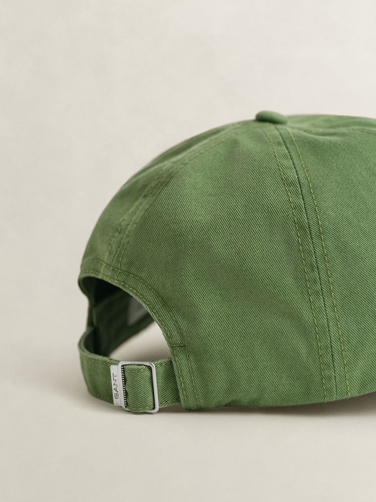 Vert - Casquette en sergé de coton à logo Gant Shield - Image 3 de 3