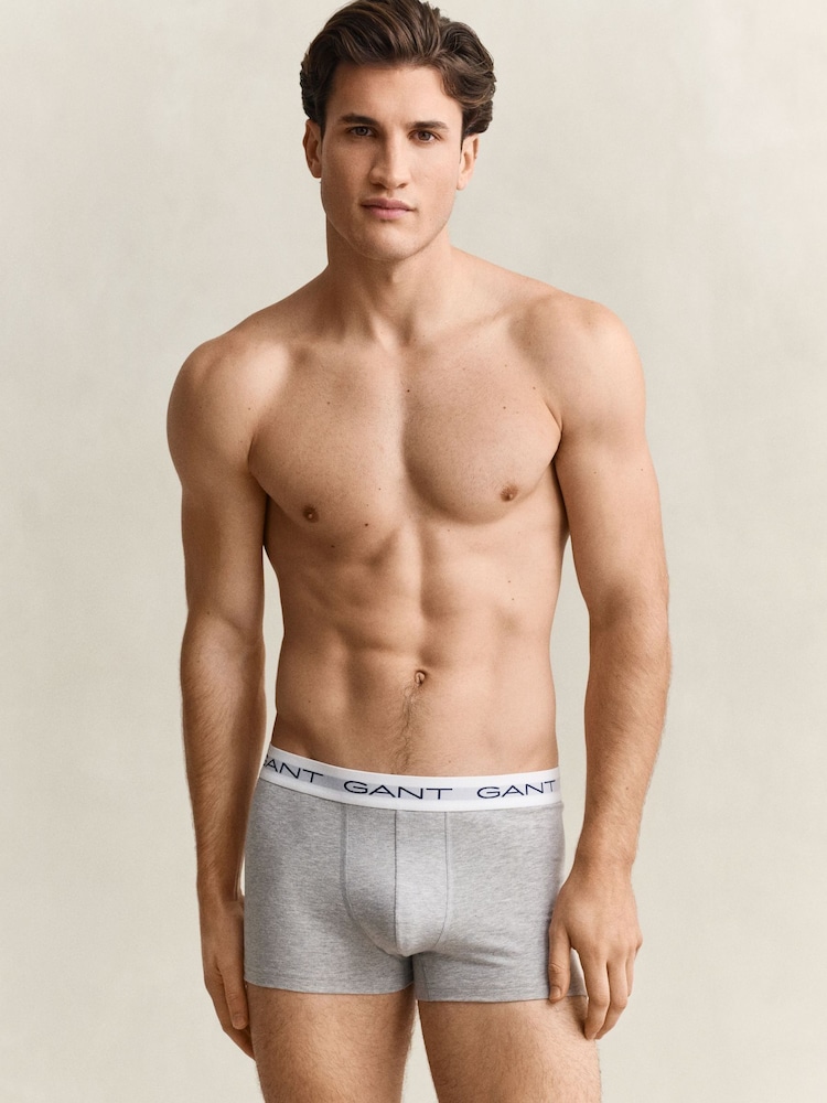 GANT Contrast Waistband Stretch Cotton Boxers 5 Pack - صورة 2 من 4