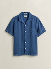 ブルーマール - GANT Garment Dyed Linen Pocket Shirt - 画像 5 / 5