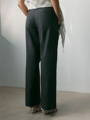 BHOEM Grey Patch Pockets Daily Trousers With Linen - Image 2 of 6