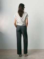 BHOEM Grey Patch Pockets Daily Trousers With Linen - Image 3 of 6