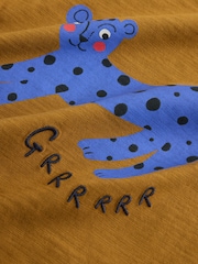 Green/Blue Animal Long Sleeve Graphic T-Shirts 3 Pack (3mths-7yrs) - Image 7 of 7