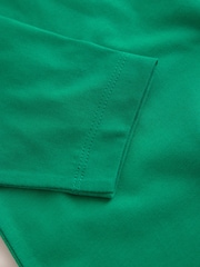 Bright Green Cool Kid Slogan Long Sleeve Small Graphic Printed T-Shirt (3mths-7yrs) - Image 8 of 8
