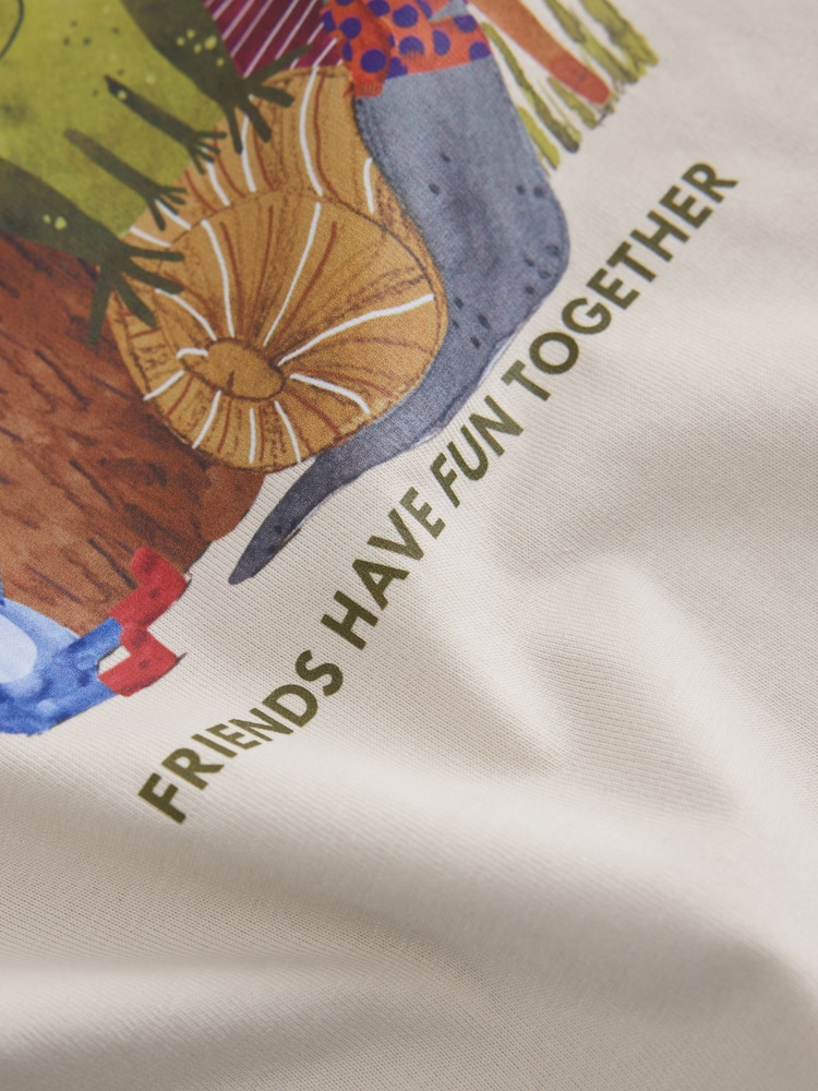 Neutral Wild Bunch Animal Stripe - Long Sleeve Graphic T-Shirt (3mths-7yrs) - 圖片 8/8 Neutral Wild Bunch Animal Stripe - Long Sleeve Graphic T-Shirt (3mths-7yrs) - 圖片 8/8