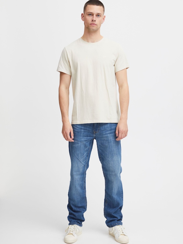 Blend Blue Straight Stretch Mid Denim Jeans - Image 1 of 3 Blend Blue Straight Stretch Mid Denim Jeans - Image 1 of 3