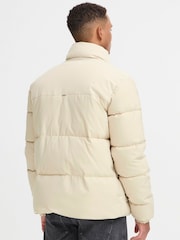 Blend Cream Corduroy Hybrid Puffer Coat - Image 2 of 5