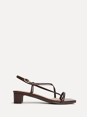 Linzi Brown Arden Strappy Block Heeled Sandals - Image 2 of 5