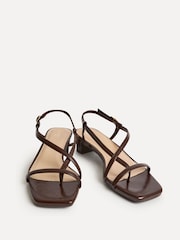 Linzi Brown Arden Strappy Block Heeled Sandals - Image 3 of 5