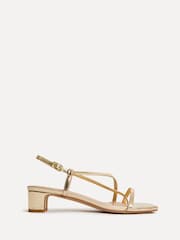 Linzi Gold Arden Strappy Block Heeled Sandals - Image 2 of 5