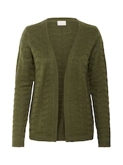 Kaffe Green KAemria Soft Knit Cardigan - Image 5 of 6