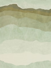 Harlequin Evergreen Sedimentary Defined Momentum A4 Wallpaper Sample - Image 1 of 1