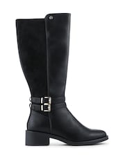 Pavers Black Ladies Smart Long Boots - Image 1 of 5