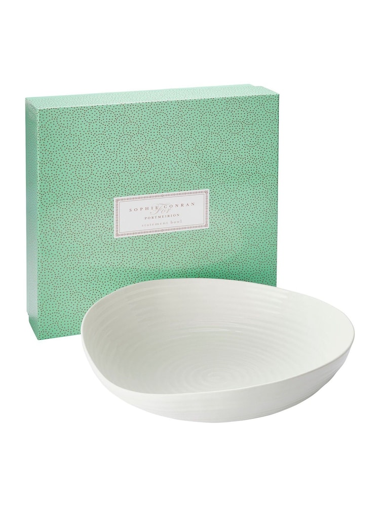 Sophie Conran White Porcelain Large Statement Bowl - Image 6 of 6