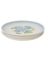 Portmeirion Set of 4 White Botanic Garden Sketchbook Dinner Plates - Image 10 of 11