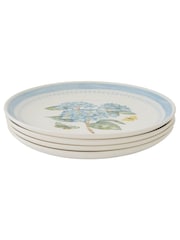 Portmeirion Set of 4 Blue Botanic Garden Sketchbook Salad Plates - Image 4 of 5