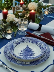 Spode Set of 4 Blue Italian Christmas Bowls - Image 1 of 8