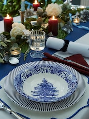 Spode Set of 4 Blue Italian Christmas Bowls - Image 2 of 8