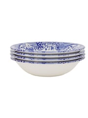 Spode Set of 4 Blue Italian Christmas Bowls - Image 6 of 8