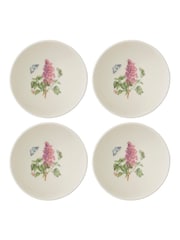 Portmeirion Set of 4 Green Botanic Garden Sketchbook Pasta Bowls - Image 2 of 6
