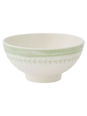 Portmeirion Set of 4 Green Botanic Garden Sketchbook Pasta Bowls - Image 4 of 6
