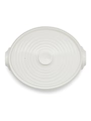 Sophie Conran White Porcelain Small Oval Casserole Serveware - Image 6 of 7