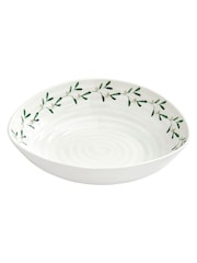 Sophie Conran White Mistletoe Pasta Bowls Set of 4 - Image 2 of 5