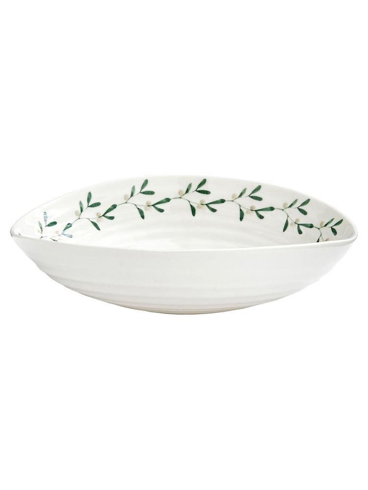 Sophie Conran White Mistletoe Pasta Bowls Set of 4 - Image 5 of 5