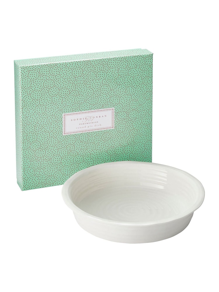 Sophie Conran White Porcelain Round Pie Dish - Image 6 of 6