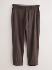 ច្រែះត្នោត - ខោ N.Premium Regular Fit Smart Brushed Cotton - រូបភាព 7 នៃ 11