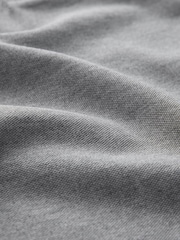 Grey Regular Fit Cotton School Short Sleeve Polo Shirts 2 Pack (3-16yrs) - Image 6 of 6