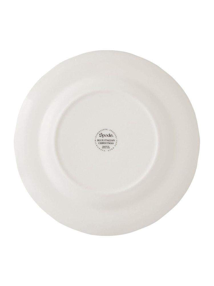 Spode Set of 4 Blue Italian Christmas Side Plates - Image 7 of 7