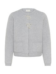 Kaffe Grey Stylish KAbowie Cardigan - Image 5 of 6