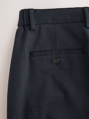 Bleu - Slim Fit (Slim Fit) - N. Premium Chinos en coton intelligent TENCEL™ Lyocell Blend avec ceinture confortable - Image 7 de 8