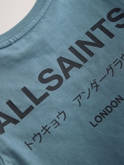 smALLSAINTS Mid Blue Younger Oversized Underground Crew Neck T-Shirt - Image 11 of 11